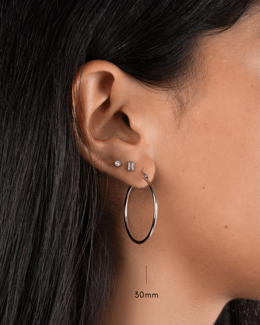 Classic Thin Hoop Earrings