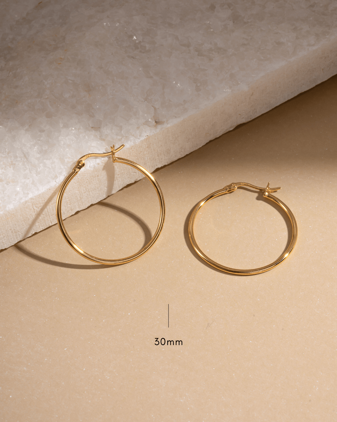 Classic Thin Hoop Earrings