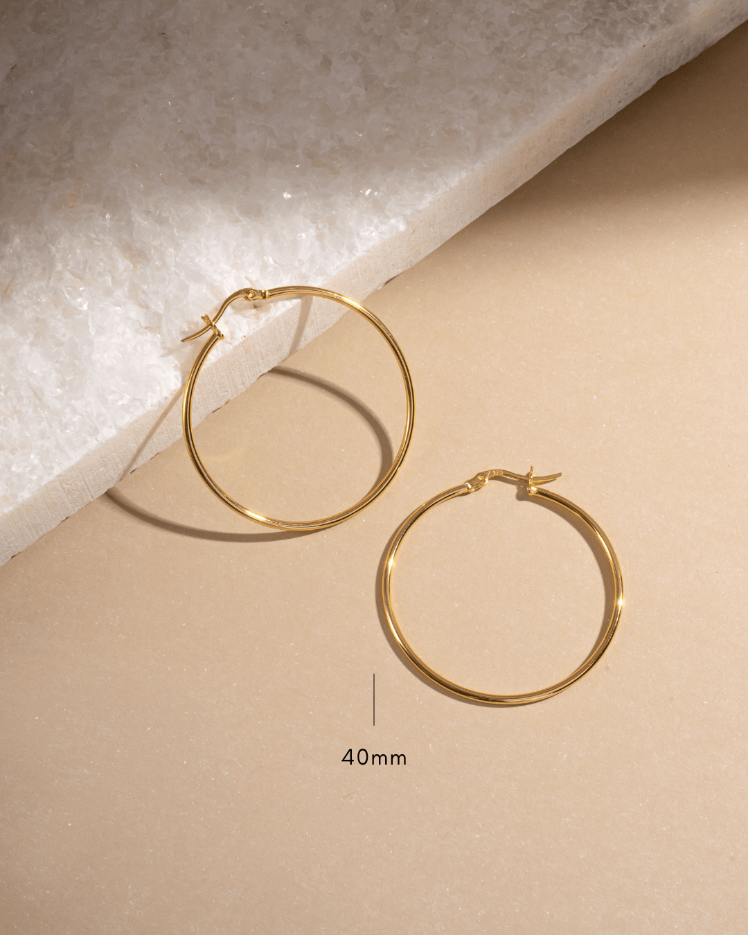 Classic Thin Hoop Earrings