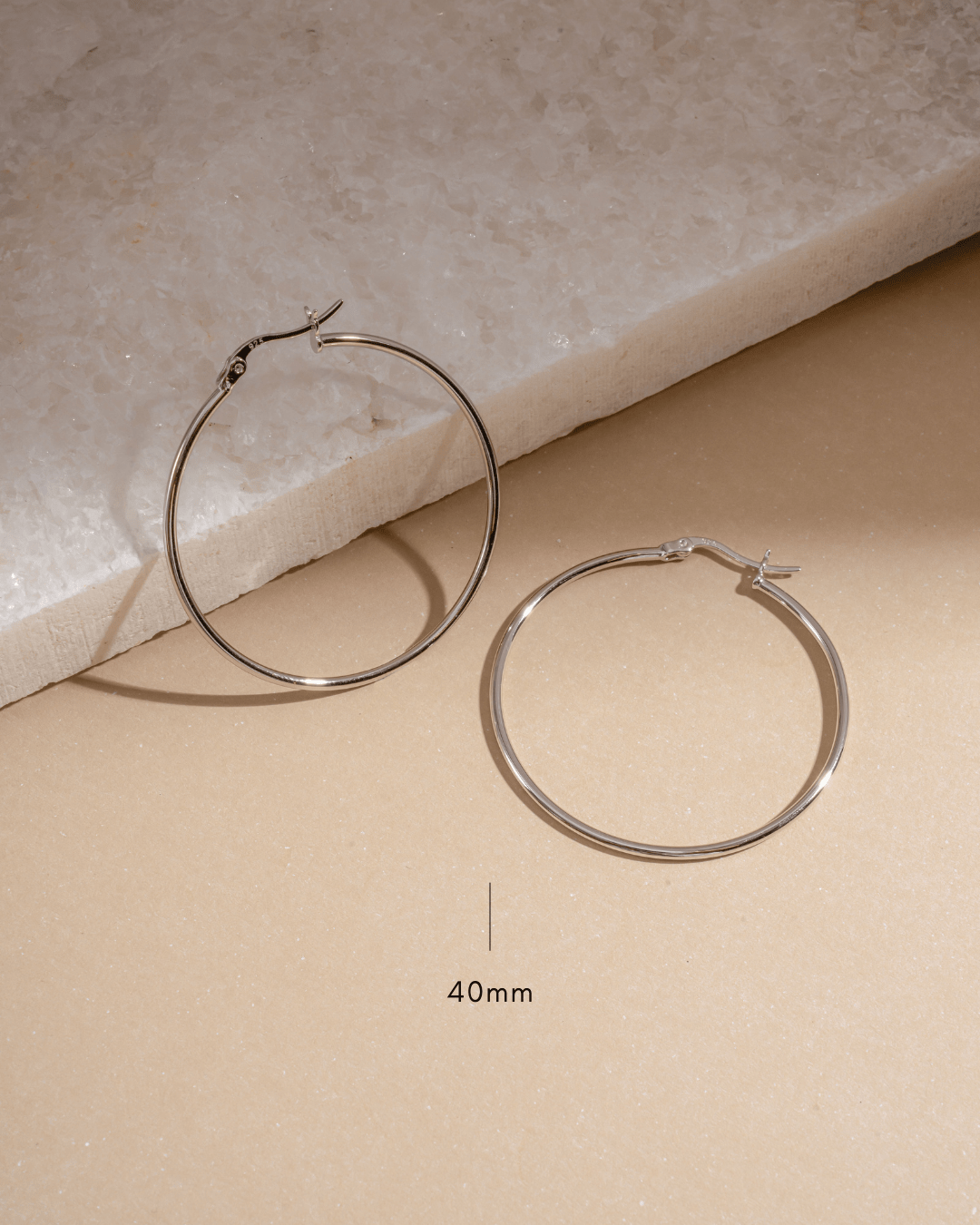 Classic Thin Hoop Earrings