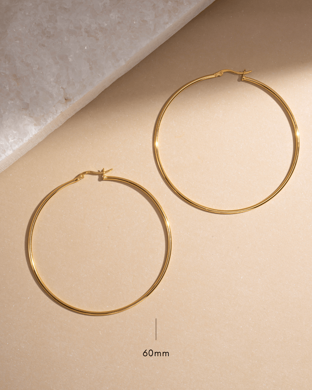 Classic Thin Hoop Earrings