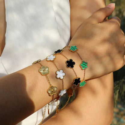 Clover Charm Bracelet
